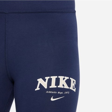 Legginsy Nike Sportswear Trend HW Lggng Prnt girls FD0889 410 Legginsy Nike Sportswear Trend HW Lggng Prnt girls FD0889 410
