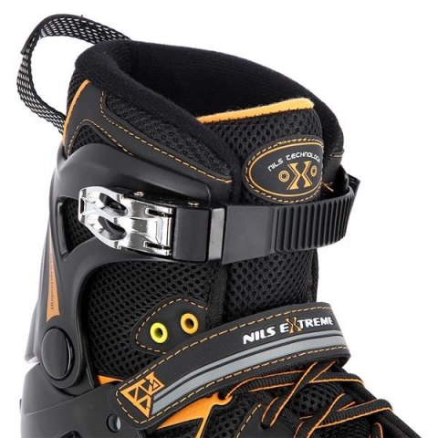 NILS EXTREME NA9022 CZARNO/POMARAŃCZOWE ROZM 41 ŁYŻWOROLKI NILS EXTREME NILS EXTREME NA9022 CZARNO/POMARAŃCZOWE ROZM 41 ŁYŻWOROLKI NILS EXTREME