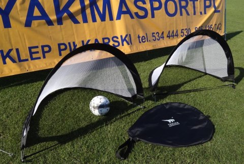 Bramka przenośna POP-UP 1,2x0,8 m (2 sztuki + torba) 120x80cm Bramka przenośna POP-UP 1,2x0,8 m (2 sztuki + torba) 120x80cm