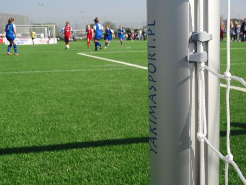 Bramka aluminiowa do piłki nożnej 5 x 2 m przenośna Bramka aluminiowa do piłki nożnej 5 x 2 m przenośna