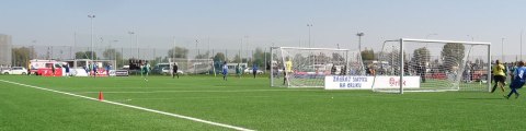 Bramka aluminiowa do piłki nożnej 5 x 2 m przenośna Bramka aluminiowa do piłki nożnej 5 x 2 m przenośna