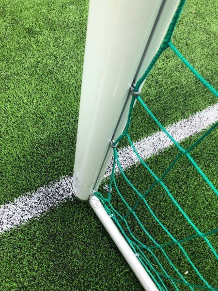 Bramka aluminiowa do piłki nożnej 5 x 2 m przenośna Bramka aluminiowa do piłki nożnej 5 x 2 m przenośna