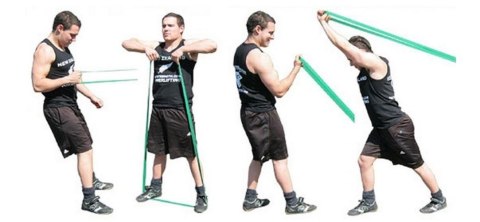 Guma Power Band - NIEBIESKA GTX Guma Power Band - NIEBIESKA GTX