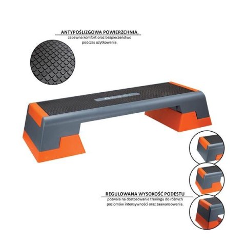 HMS AS007 BLACK/ORANGE STEP DO AEROBIKU HMS PREMIUM HMS AS007 BLACK/ORANGE STEP DO AEROBIKU HMS PREMIUM