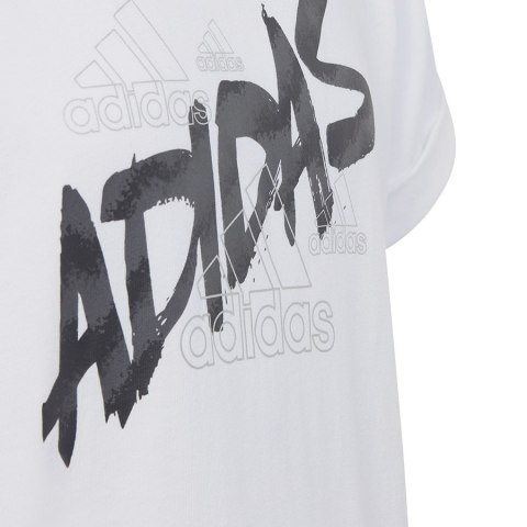 Koszulka adidas Dance Knotted Tee girls Jr HR5818 Koszulka adidas Dance Knotted Tee girls Jr HR5818