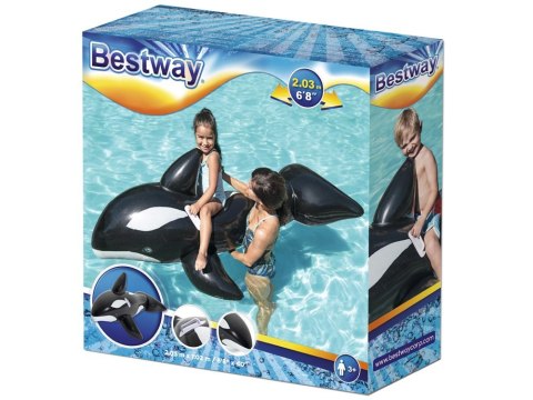Bestway Duża dmuchana ORKA do pływania 203x102cm 41009 Bestway Duża dmuchana ORKA do pływania 203x102cm 41009