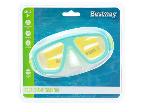 Bestway Maska Okulary do pływania i snurkowania ZIELONE 22011 Bestway Maska Okulary do pływania i snurkowania ZIELONE 22011