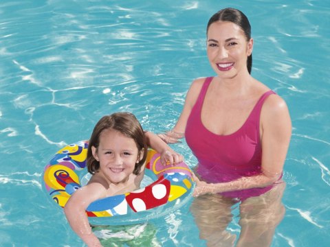 Bestway dmuchane Kółko do pływania zwierzątka 56cm 3-6 lat 36013 Bestway dmuchane Kółko do pływania zwierzątka 56cm 3-6 lat 36013