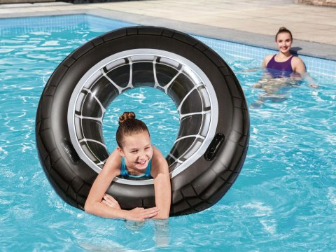 Bestway dmuchane Koło OPONA uchwyty 119 cm 36102 Bestway dmuchane Koło OPONA uchwyty 119 cm 36102