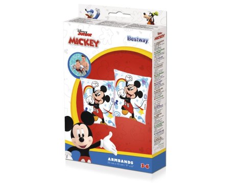 Bestway Dmuchane rękawki do pływania Disney Junior Myszka Mickey 91002 Bestway Dmuchane rękawki do pływania Disney Junior Myszka Mickey 91002