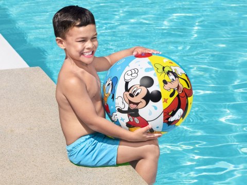 Bestway Dmuchana piłka plażowa Disney Junior MYSZKA MICKEY 51cm 91098 Bestway Dmuchana piłka plażowa Disney Junior MYSZKA MICKEY 51cm 91098