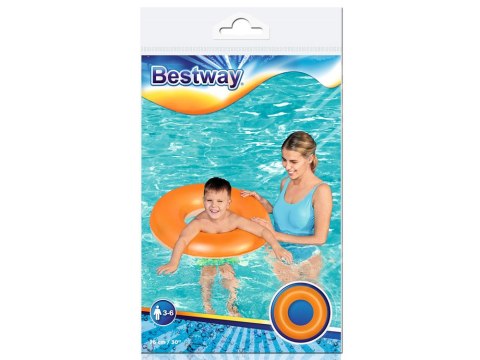 Bestway Dmuchane koło do pływania POMARAŃCZOWE 76cm 36024 Bestway Dmuchane koło do pływania POMARAŃCZOWE 76cm 36024