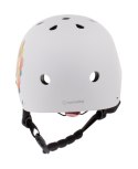 Kask M dla dzieci 3-7 lat TRACKER - SUN BABY z lampką LED cubic biały