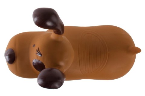 Skoczek gumowy dla dzieci REKSIO 60 cm brązowy do skakania z pompką Skoczek gumowy dla dzieci REKSIO 60 cm brązowy do skakania z pompką