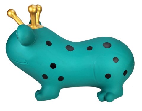 Skoczek gumowy dla dzieci ŻABA 55 cm zielony do skakania z pompką Skoczek gumowy dla dzieci ŻABA 55 cm zielony do skakania z pompką