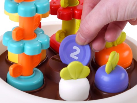 Hola Zestaw z doniczką 12m+ sorter piramida ZA4294 Hola Zestaw z doniczką 12m+ sorter piramida ZA4294