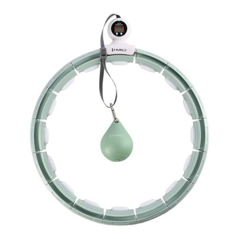 HMS HHM15 HULA HOP GREEN Z MAGNESEM I OBCIĄŻNIKIEM + LICZNIK HMS HMS HHM15 HULA HOP GREEN Z MAGNESEM I OBCIĄŻNIKIEM + LICZNIK HMS