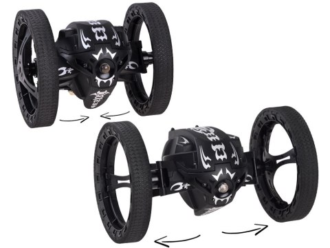 Skaczące auto kaskaderskie stunt sterowany RC0595 czarny Skaczące auto kaskaderskie stunt sterowany RC0595 czarny