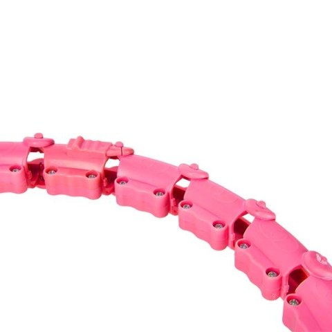 ONE FITNESS OHA02 HULA HOP PINK Z WYPUSTKAMI I OBCIĄŻNIKIEM ONE FITNESS ONE FITNESS OHA02 HULA HOP PINK Z WYPUSTKAMI I OBCIĄŻNIKIEM ONE FITNESS