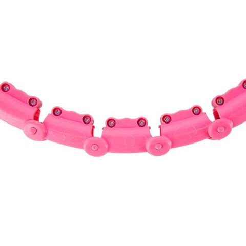 ONE FITNESS OHA02 HULA HOP PINK Z WYPUSTKAMI I OBCIĄŻNIKIEM ONE FITNESS ONE FITNESS OHA02 HULA HOP PINK Z WYPUSTKAMI I OBCIĄŻNIKIEM ONE FITNESS