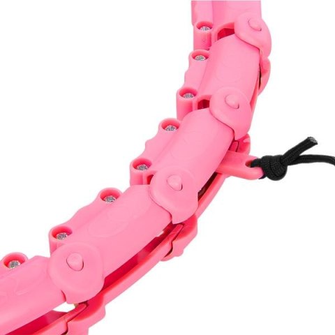 ONE FITNESS OHA02 HULA HOP PINK Z WYPUSTKAMI I OBCIĄŻNIKIEM ONE FITNESS ONE FITNESS OHA02 HULA HOP PINK Z WYPUSTKAMI I OBCIĄŻNIKIEM ONE FITNESS