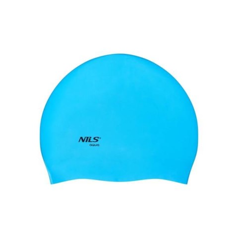 NILS AQUA NQC JEDNOKOLOROWY BL02 NIEBIESKI CZEPEK SILIKONOWY NILS AQUA NILS AQUA NQC JEDNOKOLOROWY BL02 NIEBIESKI CZEPEK SILIKONOWY NILS AQUA