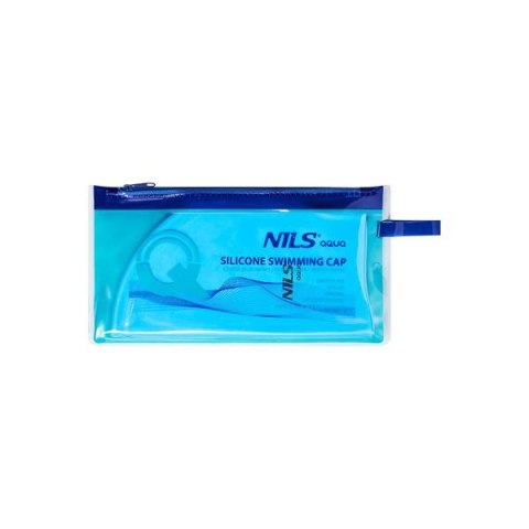 NILS AQUA NQC JEDNOKOLOROWY BL02 NIEBIESKI CZEPEK SILIKONOWY NILS AQUA NILS AQUA NQC JEDNOKOLOROWY BL02 NIEBIESKI CZEPEK SILIKONOWY NILS AQUA