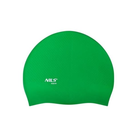 NILS AQUA NQC JEDNOKOLOROWY ZIELONY CZEPEK SILIKONOWY DOTS NILS AQUA NILS AQUA NQC JEDNOKOLOROWY ZIELONY CZEPEK SILIKONOWY DOTS NILS AQUA
