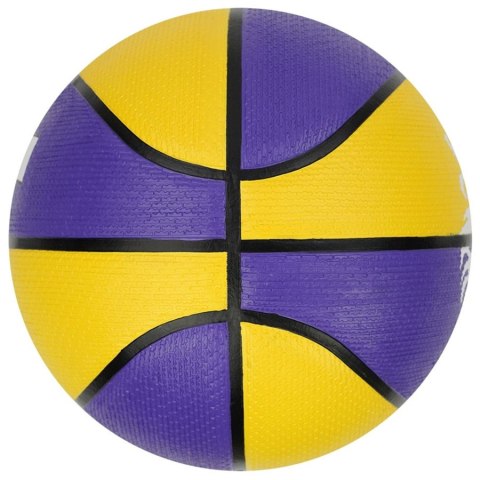 Piłka koszykowa 7 Nike L James Playground 8P żółto-fioletowa Piłka koszykowa 7 Nike L James Playground 8P żółto-fioletowa