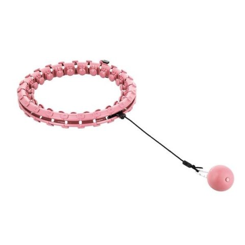 HMS ZESTAW HULA HOP HHW01 PINK Z WYPUSTKAMI I OBCIĄŻNIKIEM HMS + PAS BR163 RED HMS ZESTAW HULA HOP HHW01 PINK Z WYPUSTKAMI I OBCIĄŻNIKIEM HMS + PAS BR163 RED