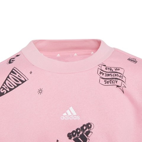 Bluza adidas Bluv Q3 Sweat Jr IA1576 Bluza adidas Bluv Q3 Sweat Jr IA1576