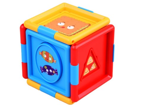 Edukacyjna rozkładana Kostka logiczna ZA4539 Edukacyjna rozkładana Kostka logiczna ZA4539