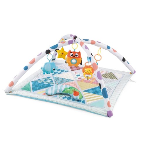 Mata edukacyjna dla niemowląt Namiot Tipi 2w1 Zwierzątka 82x82x140 cm Mata edukacyjna dla niemowląt Namiot Tipi 2w1 Zwierzątka 82x82x140 cm