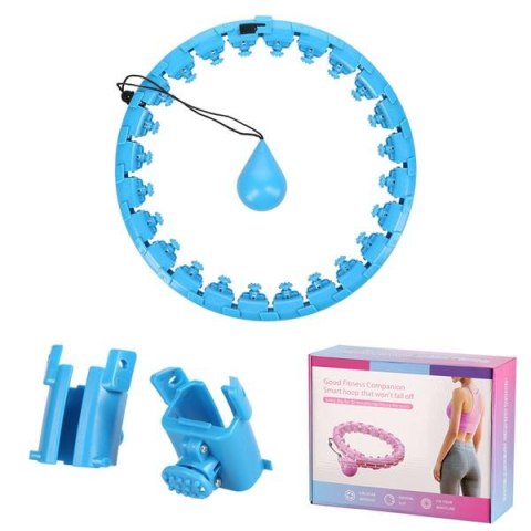 INNY FH01 BLUE HULA HOP Z OBCIĄŻNIKIEM INNY FH01 BLUE HULA HOP Z OBCIĄŻNIKIEM