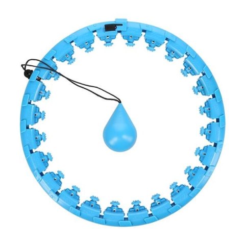 INNY FH01 BLUE HULA HOP Z OBCIĄŻNIKIEM INNY FH01 BLUE HULA HOP Z OBCIĄŻNIKIEM
