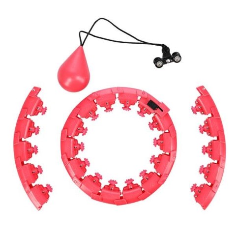 INNY FH01 RED HULA HOP Z OBCIĄŻNIKIEM INNY FH01 RED HULA HOP Z OBCIĄŻNIKIEM