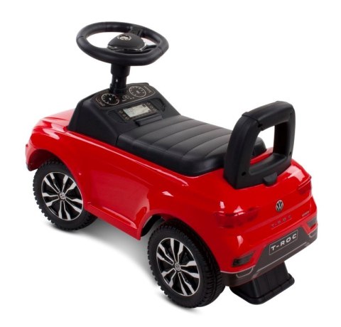 Jeździk pchacz chodzik Volkswagen T-Roc czerwony Jeździk pchacz chodzik Volkswagen T-Roc czerwony