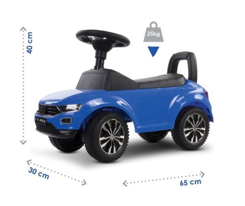 Jeździk pchacz chodzik Volkswagen T-Roc niebieski Jeździk pchacz chodzik Volkswagen T-Roc niebieski