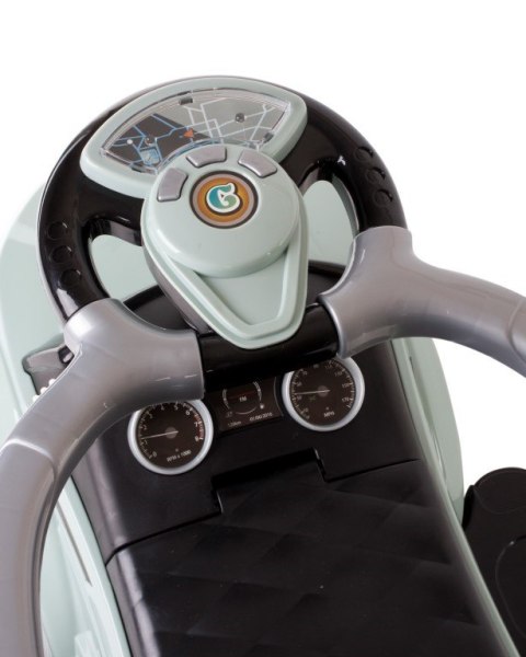 Jeździk pchacz chodzik z rączką i obejmą Sport car - szałwiowy - niespotykany kolor Jeździk pchacz chodzik z rączką i obejmą Sport car - szałwiowy - niespotykany kolor