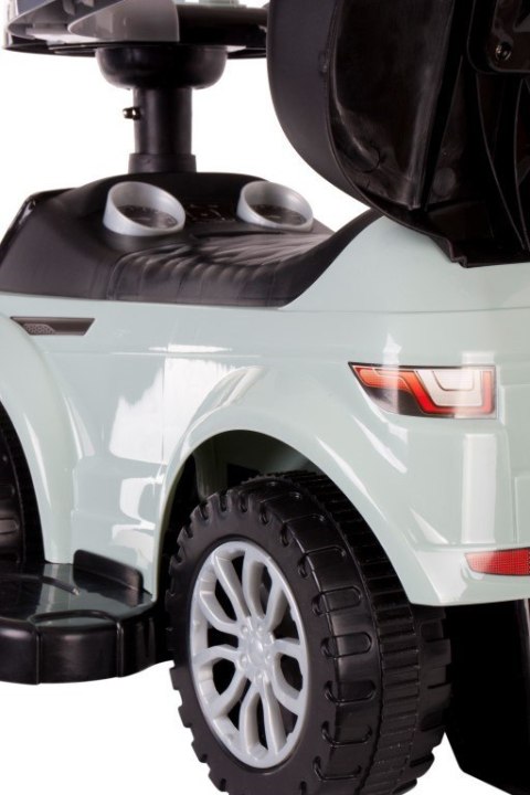 Jeździk pchacz chodzik z rączką i obejmą Sport car - szałwiowy - niespotykany kolor Jeździk pchacz chodzik z rączką i obejmą Sport car - szałwiowy - niespotykany kolor