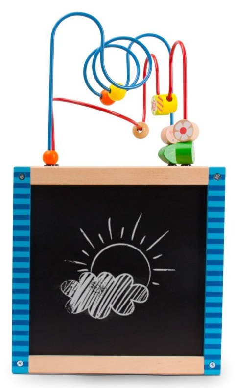 Zabawka drewniana kostka edukacyjna manipulacyjna sorter XL 30 cm Zabawka drewniana kostka edukacyjna manipulacyjna sorter XL 30 cm