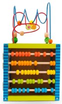 Zabawka drewniana kostka edukacyjna manipulacyjna sorter XL 30 cm