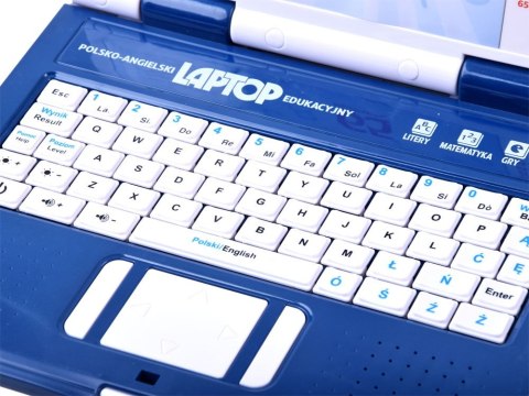 Laptop edukacyjny polsko angielski 65funkcji ZA3321 Laptop edukacyjny polsko angielski 65funkcji ZA3321