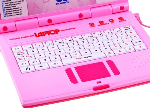 Laptop edukacyjny polsko angielski 65funkcji ZA3321 Laptop edukacyjny polsko angielski 65funkcji ZA3321