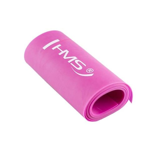 HMS TP01 PINK 0.7 x 120 x 1200 MM TAŚMA PILATES HMS HMS TP01 PINK 0.7 x 120 x 1200 MM TAŚMA PILATES HMS