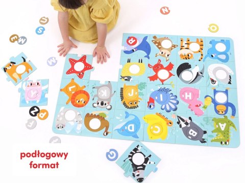CzuCzu Duuuże puzzle z dziurką Alfabet ZA4077 CzuCzu Duuuże puzzle z dziurką Alfabet ZA4077