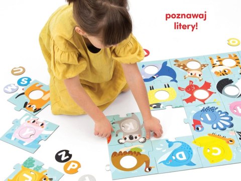 CzuCzu Duuuże puzzle z dziurką Alfabet ZA4077 CzuCzu Duuuże puzzle z dziurką Alfabet ZA4077