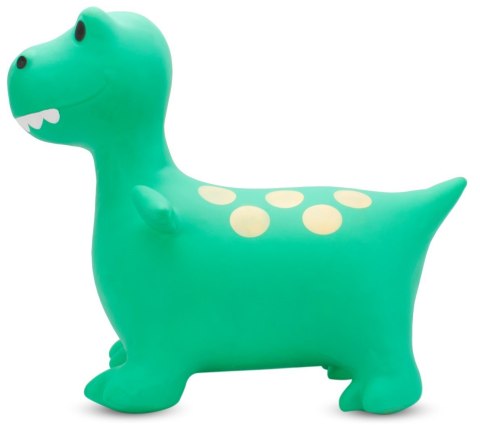 Skoczek gumowy dla dzieci SMOK 60 cm zielony do skakania z pompką Skoczek gumowy dla dzieci SMOK 60 cm zielony do skakania z pompką
