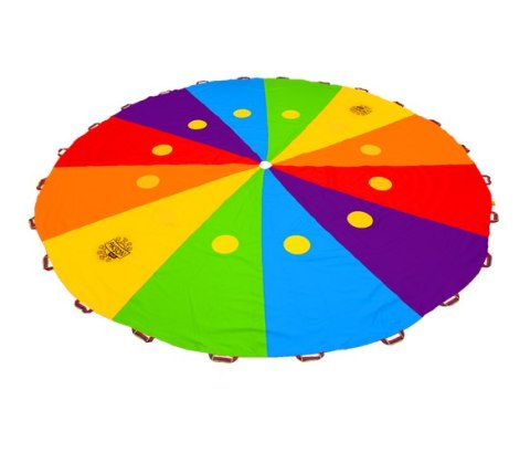 Chusta Edukacyjna AKSON 3m Zestaw duże koła + 12 EMOCJI Chusta Edukacyjna AKSON 3m Zestaw duże koła + 12 EMOCJI