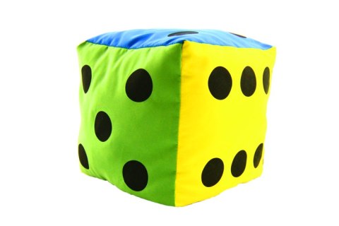 Kostka edukacyjna 15 cm - Kropki Kostka edukacyjna 15 cm - Kropki